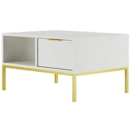 raumhirsch furniture Couchtisch Austin Gold Holzwerkstoff 60 x 45 x 80 cm