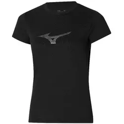 Mizuno  T-Shirt T-shirt femme  Athletic RB Athletic  in Schwarz, EU M