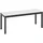 C+P Sitzbank Basic Plus 42 x 100 x 35 cm Schwarzgrau/Weiß