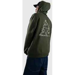 HUF Gleam P/O Hoodie hunter green Gr. M