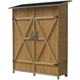 Habitat et Jardin Gartenschrank 33,5 x 152,5 x 140 cm Braun