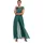 Vera Mont Overall Damen kurzarm (1-tlg) Design grün XXL (48)