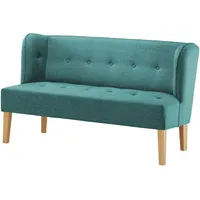 switch Küchensofa Webstoff  Astonia ¦ türkis/petrol ¦ Maße (cm): B: 160 H: 88 T: 74,5