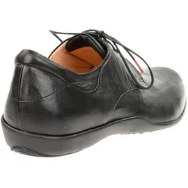 THINK! Stone chromfrei gegerbte nachhaltige Halbschuhe, schwarz 46