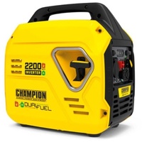 Champion Power Equipment Champion 2200 "The Mighty Atom" (Dual Fuel LPG/Benzin-Generator, 2,2 kW, mit LED-Anzeigen, mit ECO-Modus) 92001i-DF-EU