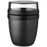 Mini Ellipse schwarz 9,1 cm 0,3 l + 0,12 l