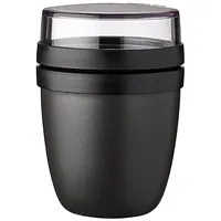 Mepal Lunchpot Mini Ellipse schwarz 9,1 cm 0,3 l + 0,12 l
