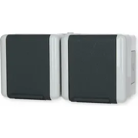 Jung Schuko-Steckdose 2-fach Grau