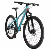 Bikestar Mountainbike 21 Gang Shimano RD-TY300 Schaltwerk, Kettenschaltung, für Damen und Herren, Kettenschaltung, 74019023-36 Türkis