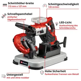 Einhell Expert TE-MB 18/127 U Li-Solo