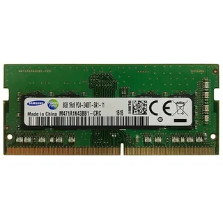 Samsung Arbeitsspeicher, M471A1K43CB1-CTD, 8GB, DDR4, 2666MHz (8GB, 1x 8GB, DDR4, 2666MHz, 260 Pin, SO-DIMM, schwarz, grün)