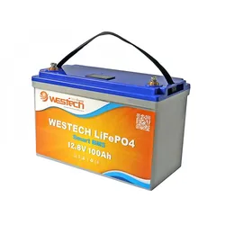 100Ah Lithium-Akku Westech LiFePO4 Smart BMS 12,8V