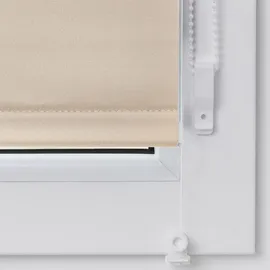 Lichtblick Thermo-Rollo / Verdunkelungsrollo Klemmfix 80 x 150 cm creme