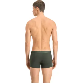 Puma Basix Boxershorts Green melange M 2er Pack