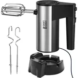 Handmixer 5 Stufen & Turbo mit Standhalterung, Elektrischer Handrührer für Küche