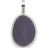 LEONARDO Anhänger Prilla Clip & Mix blau (edelstahlfarben, blau, blau), Charms, Damen, Edelstahl, mit Sodalith