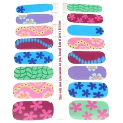 Blitsbee Nail Sticker Nagelsticker SEASIDE GARDEN 