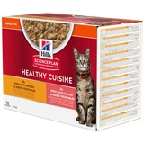 Hill's Science Plan Adult Healthy Cuisine mit Huhn & Lachs - x 80 g