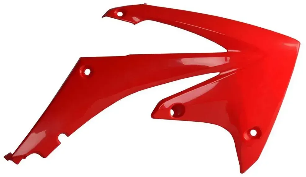 Polisport Off Road Honda Crf250r 10-13 Crf450r 09-12 Kühlerverkleidungen - Red CR 04 - One Size