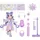 MGA Entertainment Rainbow High Winter Wonderland Doll- Purple