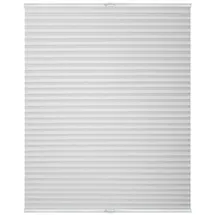 Lichtblick Plissee Klemmfix, ohne Bohren, verspannt, weiß 45x130 cm