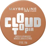 Maybelline New York Cloudtopia Wangen- & Lippen Mousse, 2-in-1 Blush & Lippenfarbe für 14H Halt, Luftig-leichte Textur & mattes Finish, Nr. 12 Toasted Sky, 5g