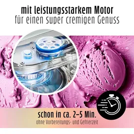 GOURMETmaxx Eismaschine SmoothUp 800 W