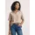 STREET ONE Kurzarmbluse Beige 40