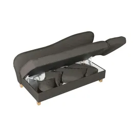 Max Winzer Recamiere Flachgewebe 1-Sitzer Braun