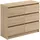 home collective Kommode mit 6 Schubladen 95 x 77,5 x 35 cm Beige