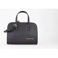 Valentino Shopper VALENTINO BAGS "SHOPPING JASMIN", Damen, Gr. B/H/T: 28cm x 21cm x 12cm, schwarz (nero), Polyurethan, Taschen, Henkeltasche Schultertasche Handtasche Damen