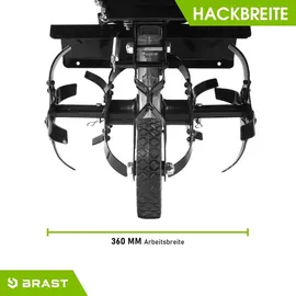 Brast Benzin Motorhacke 5500s
