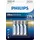 Philips Ultra AAA 4 St.