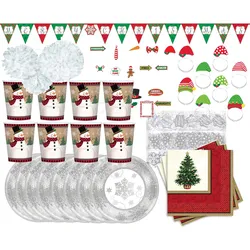 Weihnachtsfeier-Set (66-teilig)