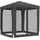 vidaXL Pavillon 3 x 3 m inkl. 4 Seitenteile Anthrazit