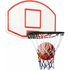 vidaXL Basketballkorb Weiß 71 x 45 x 2 cm