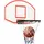 vidaXL Basketballkorb Weiß 71 x 45 x 2 cm