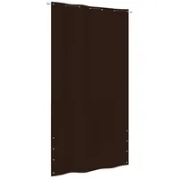 vidaXL Balkon-Sichtschutz Braun 140x240 cm Oxford-Gewebe