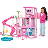 Barbie Traumvilla 3-Stöckiges Barbie-Haus Inklusive Pool Rutsche Aufzug