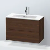 Duravit L-Cube Waschtischunterschrank, 2 Auszüge, LC625706969,