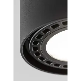 Gtv Deckenleuchte 3er Pack rund schwarz/Weiß