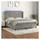 vidaXL Boxspringbett 180 x 200 cm Hellgrau
