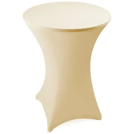 Estexo Stehtischhusse Stretch Beige Ø 60 cm