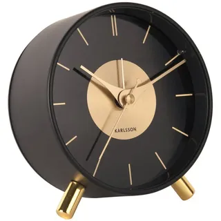 Karlsson [DL] Alarm Clock Gold Disc Black -