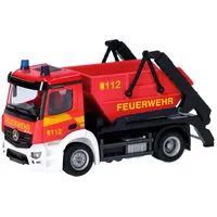 HERPA 098250 Mercedes-Benz Actros S Absetzkipper AK12 "Feuerwehr"