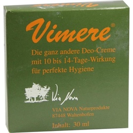 Via Nova Naturprodukte GmbH Vimere Deo Creme 30 ml