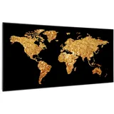Klarstein Wonderwall Air Art Smart Infrarotheizung Goldene Karte 120x60cm 700W Mehrfarbig
