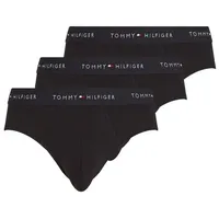 Tommy Hilfiger Um0um03471 BRIEF DTM«, (Packung, 3 St., 3er), mit Logo-Elastikbund, schwarz