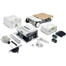 Festool CSC SYS 50 EBI-Set inkl 2 x 5 Ah + Untergestell