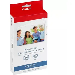 Canon KP-36iP Tinten- und Papiersatz 10x15cm 36 Abdrücke für Selphy CP-9xx und CP-8xx Druckers